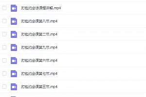 打包约会法 完整版