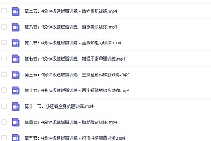 专治懒胖子:每天4分钟极速燃脂训练