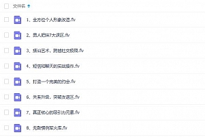 乐鱼《坏男孩学院VIP课程》完整版