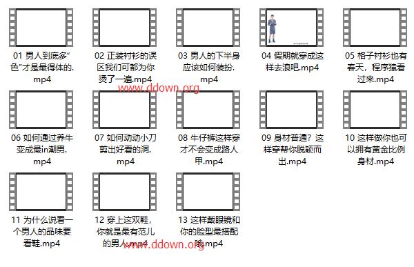 男士穿搭指南:13节课教你变身型男